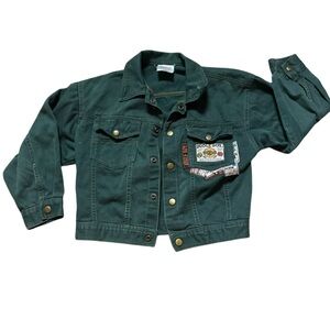 VINTAGE RARE BUGLE BOY, kids,  DENIM JACKET 6x
